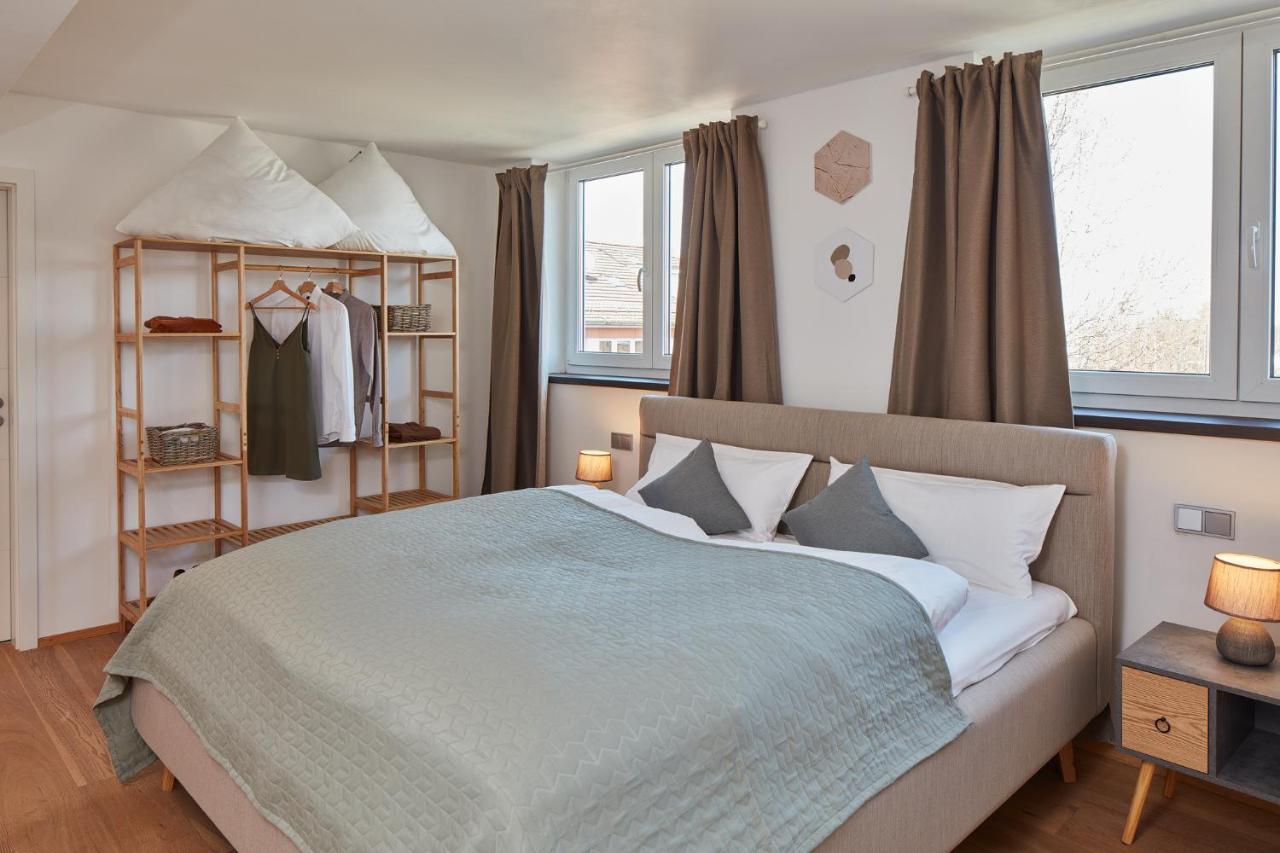 ニュルンベルク⸨⸩ Sunset Penthouse: Messe - Siemens - Db - Man ⸨⸩アパートメント エクステリア 写真